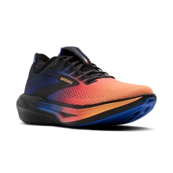 Buty do biegania damskie Hyperion 3 na asfalt czarno-pomarańczowe