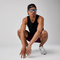 Koszulka do biegania męska Dash Singlet  czarna