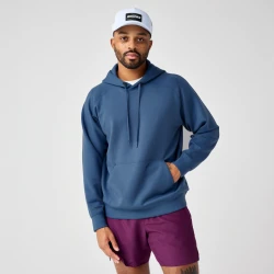 Bluza do biegania męska z kapturem Movement Hoodie  niebieska