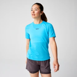 Koszulka do biegania damska High Point Short Sleeve 2.0 niebieska