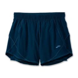 Spodenki do biegania damskie Chaser 5” 2-in-1 Short czarne