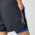 Spodenki do biegania męskie Movement Short krótkie czarne