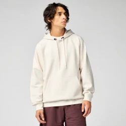 Bluza do biegania męska z kapturem Movement Hoodie kremowa
