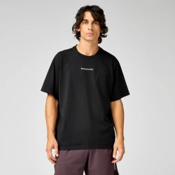 Koszulka męska bawełniana Movement Heavyweight Tee czarna