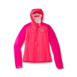 Kurtka przeciwdeszczowa do biegania High Point Waterproof Jacket damska różowa