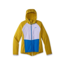 Kurtka przeciwdeszczowa do biegania Canopy Jacket damska żółta