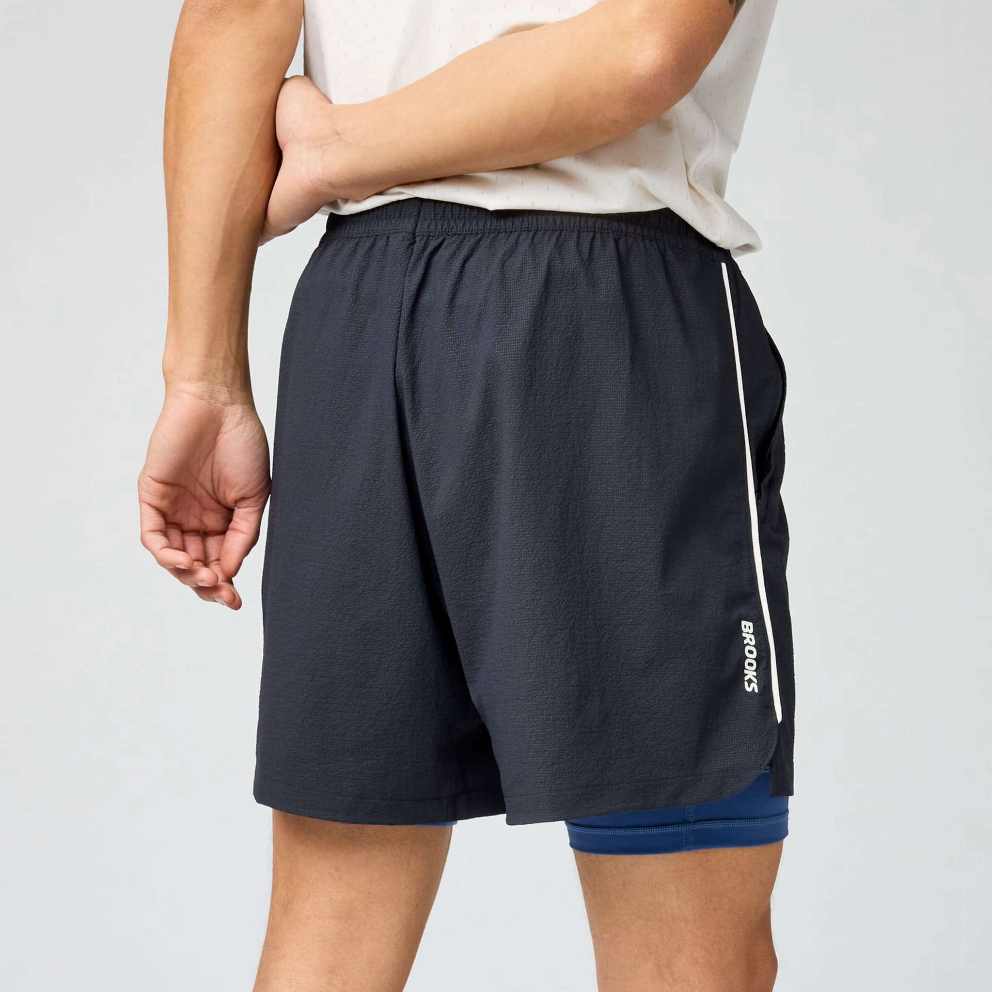 Spodenki do biegania męskie Movement Short krótkie czarne